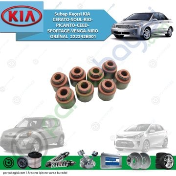 Subap Keçesi Kia Cerato-Soul-Rio-Pıcanto-Ceed-Sportage-Venga-Nıro Orijinal | 222242B001