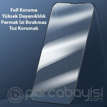 Baseus iPhone 13 Pro Max 6.7 0.3mm Tempered Full-glass Cam Ekran Koruyucu 2 Adet Set