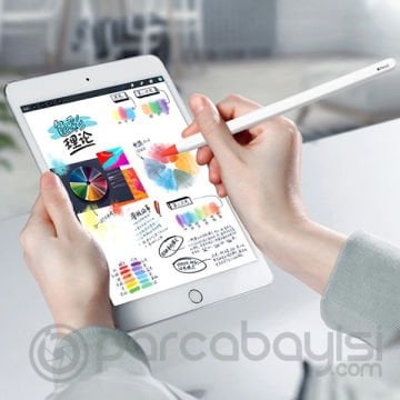 Ally Apple Pencil İçin 8 Karışık Renk Sessiz Silikon Uç