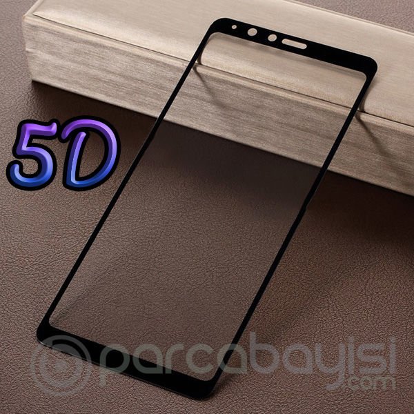 Ally Samsung Galaxy A8 Star, A9 Star, İçin 5d Kavisli Full Kaplama Kırılmaz Cam Ekran Koruyucu