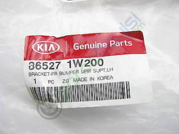 Kia Rio Ön Tampon Braketi Üst Sol Orjinal | 865271W200