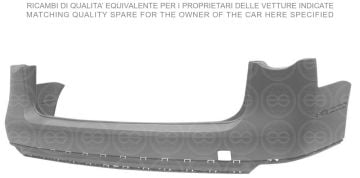 TAMPON ARKA SW ASTARLI VOLKSWAGEN PASSAT VARIANT 2005> | 3C9807417GRU | 3C9807417GRU