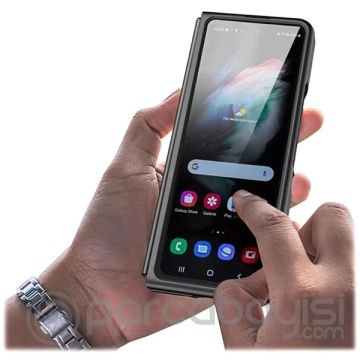 Dux Ducis Venice Series Samsung Galaxy Z Fold4 5G için Premium Deri Kılıf