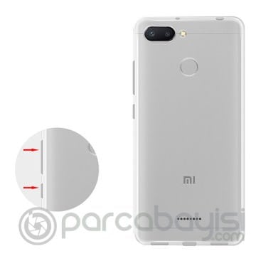 Xiaomi Redmi 6 Ultra Slim Soft Silikon Kılıf