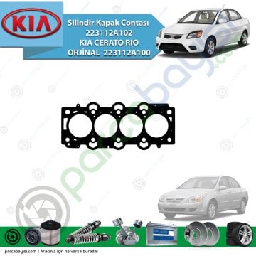 Silindir Kapak Contası 223112A102 Kia Cerato Rio Orjinal | 223112A100