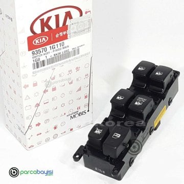 Kia Rio Cam Açma Düğmesi 935701G150 Orjinal | 935701G110