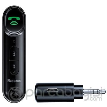 Baseus Qiyin WXQY Wireless Bluetooth 5.0 3.5mm Jack Aux Araç Ses Aktarım Kiti Adaptör