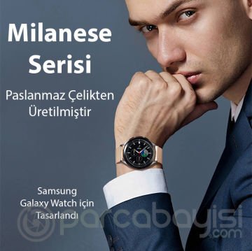 Dux Dux Ducis SM Galaxy Watch 20MM-Huawei GT2-GT3 42MM-Magic 2 42MM Milano Loop Kayış Kordon