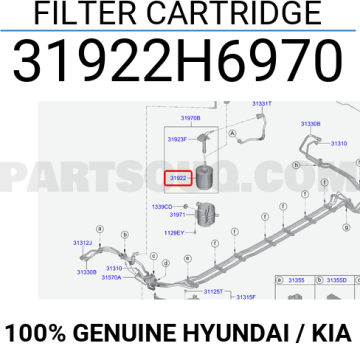 Kia Ceed Mazot Filtresi Orjinal | 31922H6970