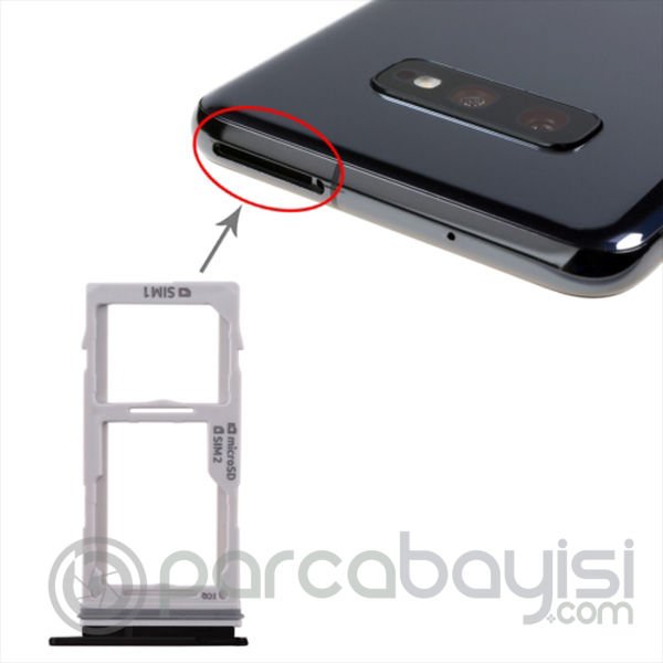 SM Galaxy S10+-S10-S10e Sim Kart Kapağı Tutucu Sim Yuvası (2SİM)