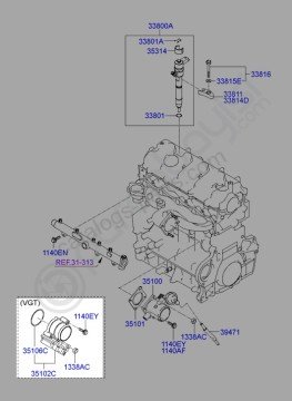 Gaz Kelebek Orjinal | 3510027410