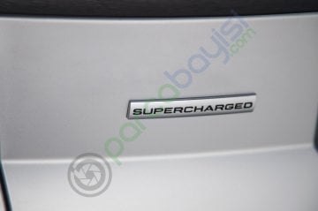 Supercharged Metal 3D Amblem Logo Sticker Orjinal Style