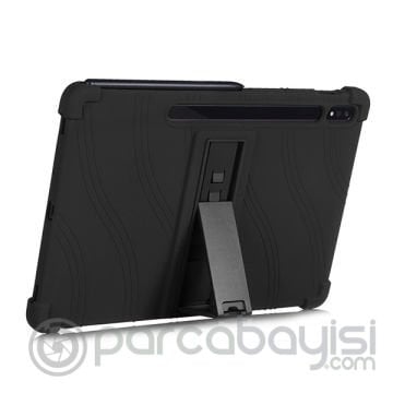 ALLY Galaxy Tab S8 S7 T870 -  T875 11 inç Standlı Silikon Kılıf