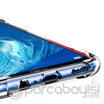 Huawei P Smart Plus 2019,Honor 10İ,Enjoy 9S Anti-Drop Darbe Emici Silikon Kılıf