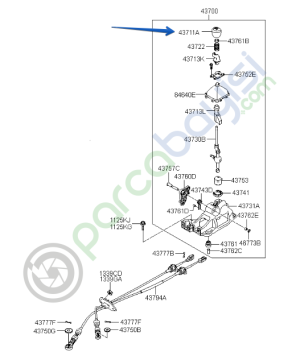 Kia Ceed Vites Topuzu Orjinal | 437111H050