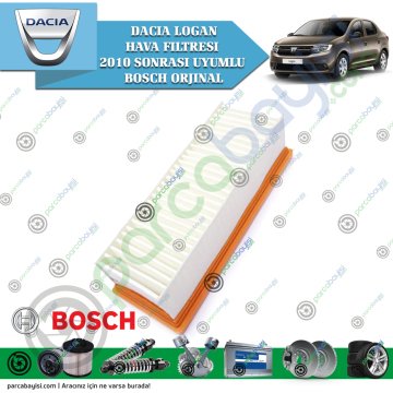 Dacia Logan Hava Filtresi 2010 Sonrası Uyumlu Bosch Orjinal