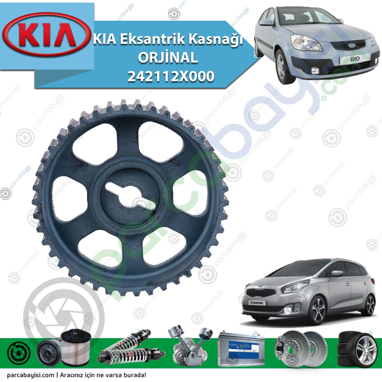 Kia Eksantrik Kasnağı Orjinal | 242112X000