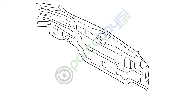 Arka Panel Orjinal | 69100A7600