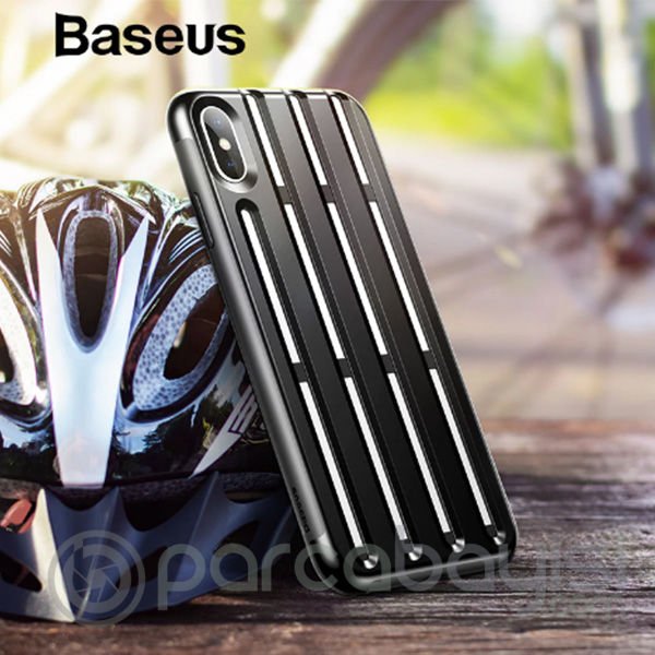 Baseus İPhone XR 6.1 Cycling Helmet Zırh Silikon Kılıf