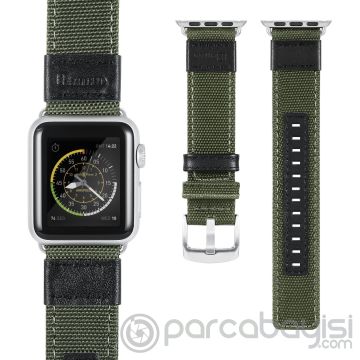 Ally Apple Watch 7-8 45mm 6-5-4 44mm Jeep Nylon Kayış Kordon 3-2-1 42mm