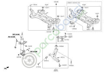 Kia Cerato Komple Travers (2016-2018) Orjinal | 62405A7600