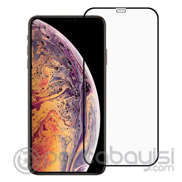 İPhone 11 Full Glue Full Kaplama Tempered Cam Ekran Koruyucu İPhone XR