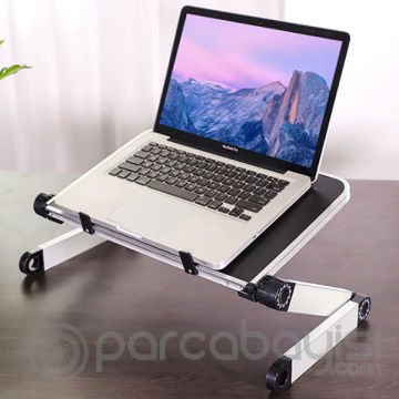 Ally Yükseklik Ayarlı Portatif Katlanabilir Laptop,iPad Sehpası Stand