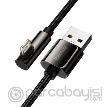 Baseus Legend Elbow USB to iPhone Lightning 2.4A Hızlı Data Şarj Kablosu 2m