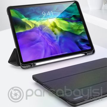 DUX DUCİS iPad Pro11 (2021-2020-2018 )Kılıf Kalem Yerli Soft Tpu Mıknatıslı Domo Series