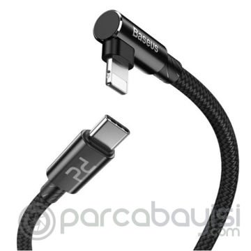 Baseus MVP Elbow Type-C to iPhone PD 18W Hızlı Şarj Usb Kablo 2metre