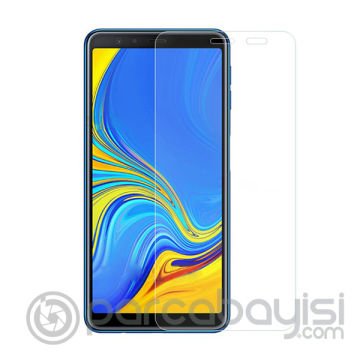 Ally Samsung Galaxy A7 2018 Kırılmaz Cam Ekran Koruyucu