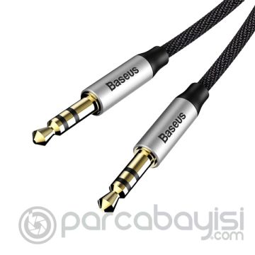 Baseus Yiven M30 3.5mm Aux Kablo 1.5 metre Halat Aux Kablo