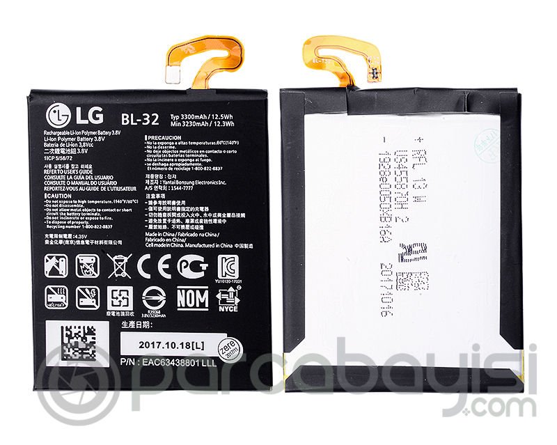 LG Bl32 LG G6 H870 H871 H872 Pil Batarya