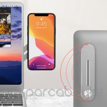 ALLY Mıknatıslı Bilgisayar Ekran Telefon Tutucu Monitör Stand