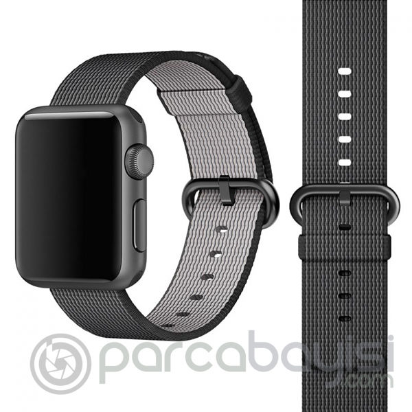 Ally Apple Watch 7-8 45mm 6-5-4 44mm Nylon Kayış Kordon 3-2-1 42mm