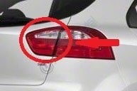 Kia Rio Stop Lambası Arka Sağ (2012-2016) Orjinal 924041W200