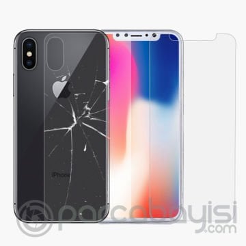 İphone X Xs Kırılmaz Ön Ve Arka Cam Ekran Koruyucu