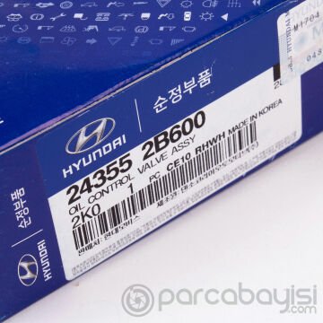Yağ Kontrol Valfi Orjinal Hyundai - Kia | 243552B600