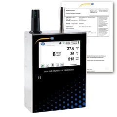 CO2 Ölçer 0,3 - 25 µm PCE-PQC 34EU