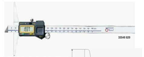 Dijital Derinlik Kumpası IP54 Korumalı