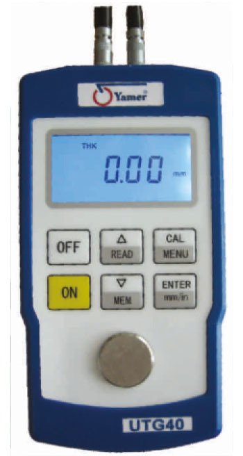 UTG40/50 Ultrasonik Kalınlık Ölçme Cihazları 0,8-250 mm