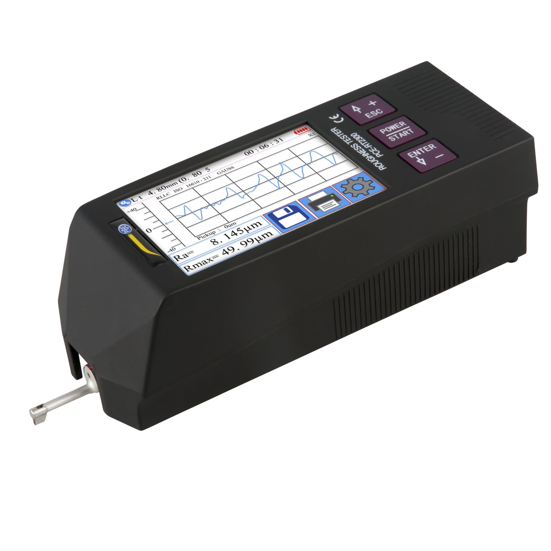 Pürüzlülük Ölçüm Cihazı PCE-RT 2300