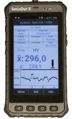 SONODUR3 Leeb Portatif Ultrasonik Sertlik Test Cihazı Sonodur3 + Sono 10H prob