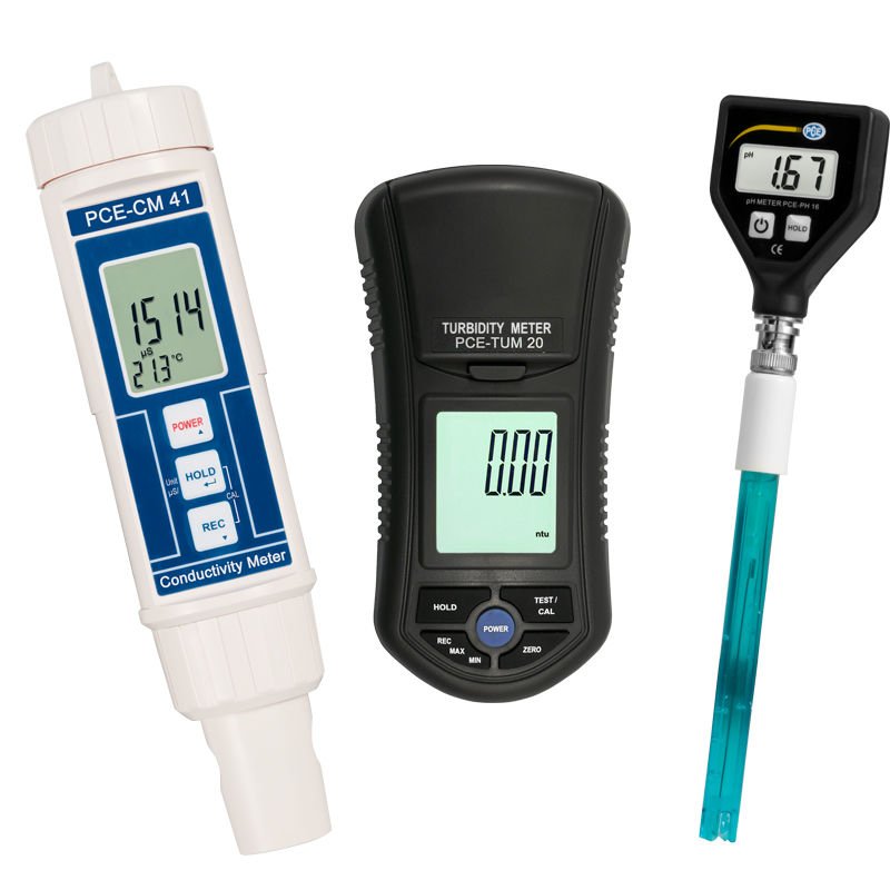 pH Metre PCE-PH 16-TUM 20-CM 41-KİT Tuzlu Su Havuzları için