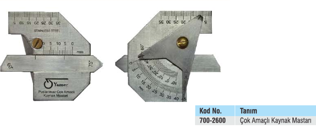 Multi-Purpose Welding Gauge