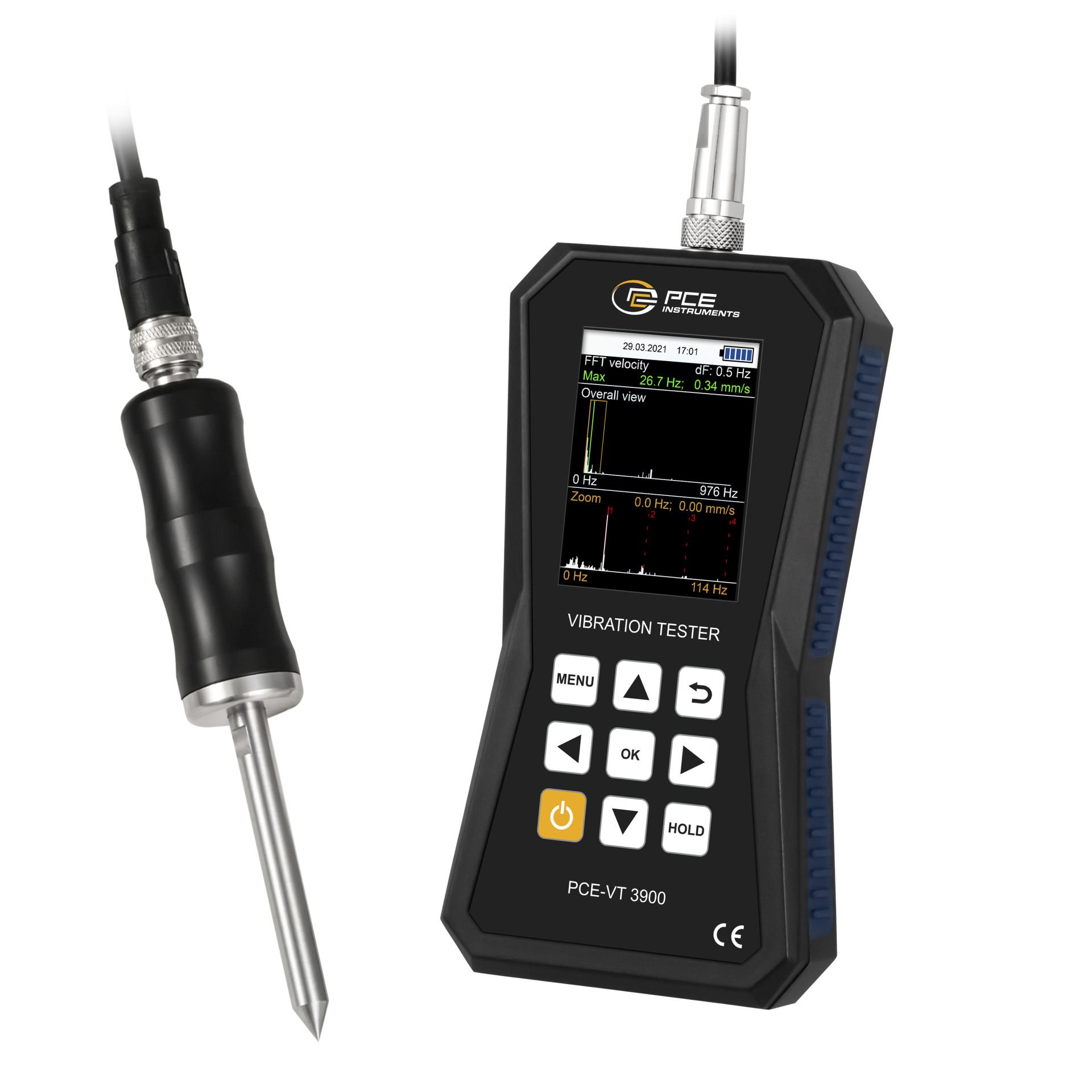 Titreşim Ölçer PCE-VT 3900S