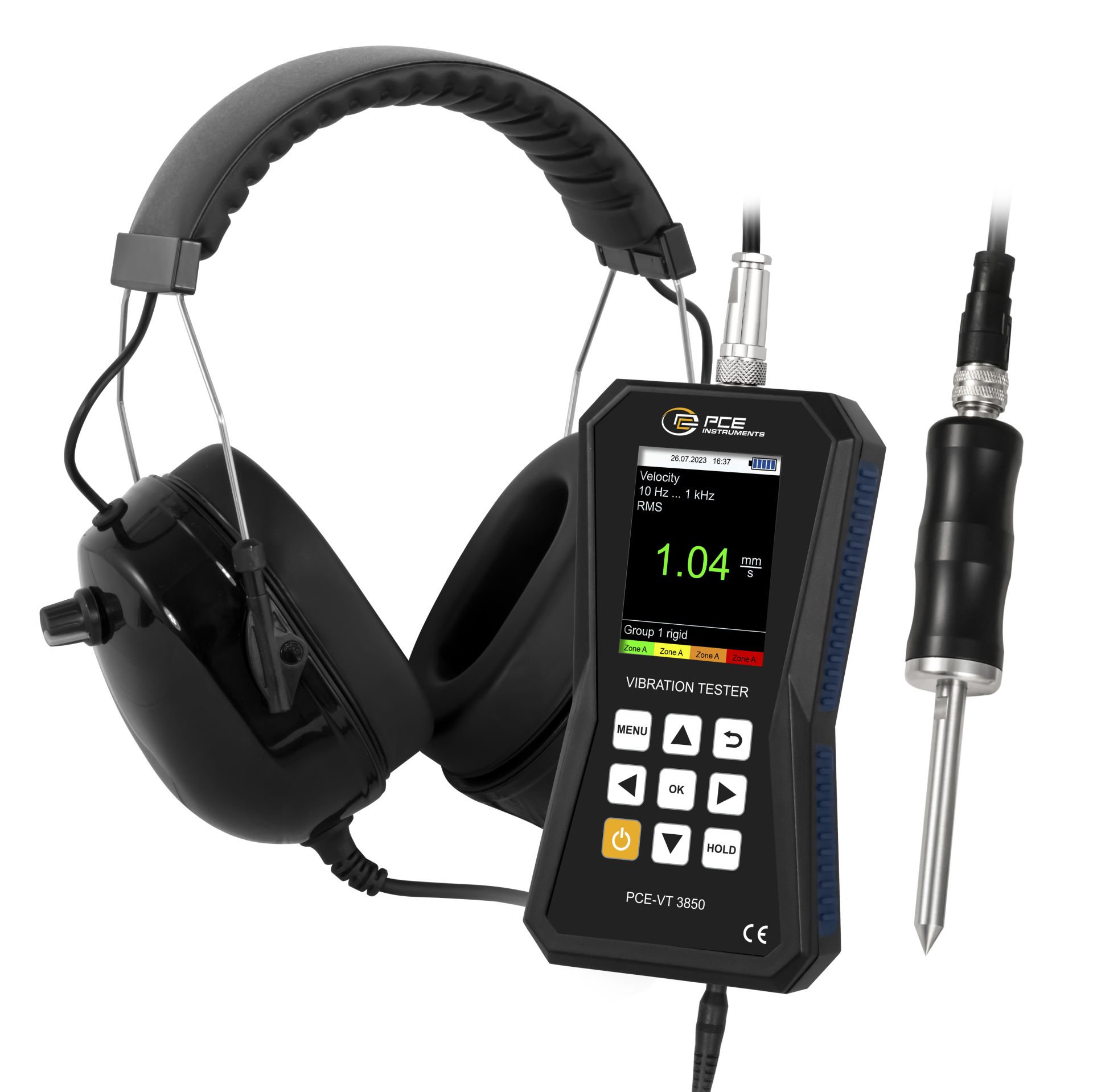 İvme Ölçer PCE-VT 3850S