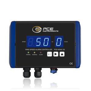 Rüzgar Hızı Alarm Kontrol Cihazı PCE-WSAC 50-111