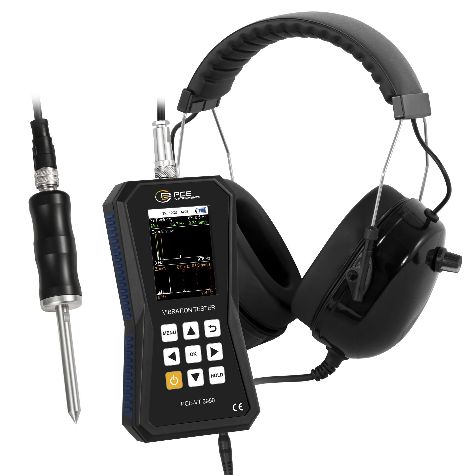 İvme Ölçer PCE-VT 3950S