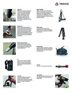 Trimos A-LINE TAŞINABİLİR ÖLÇÜM KOLLARI AKSESUARLAR